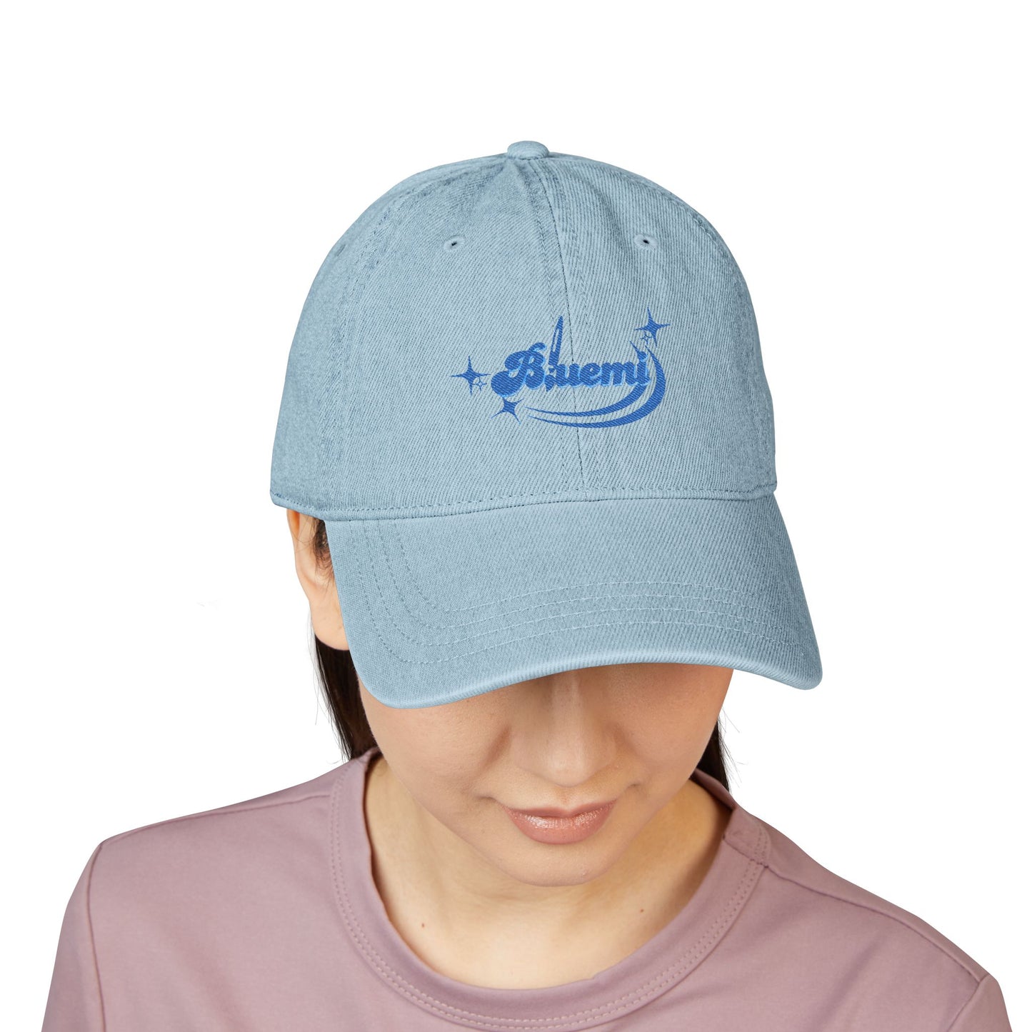 Signature Bluemi Denim Hat (Embroidery)