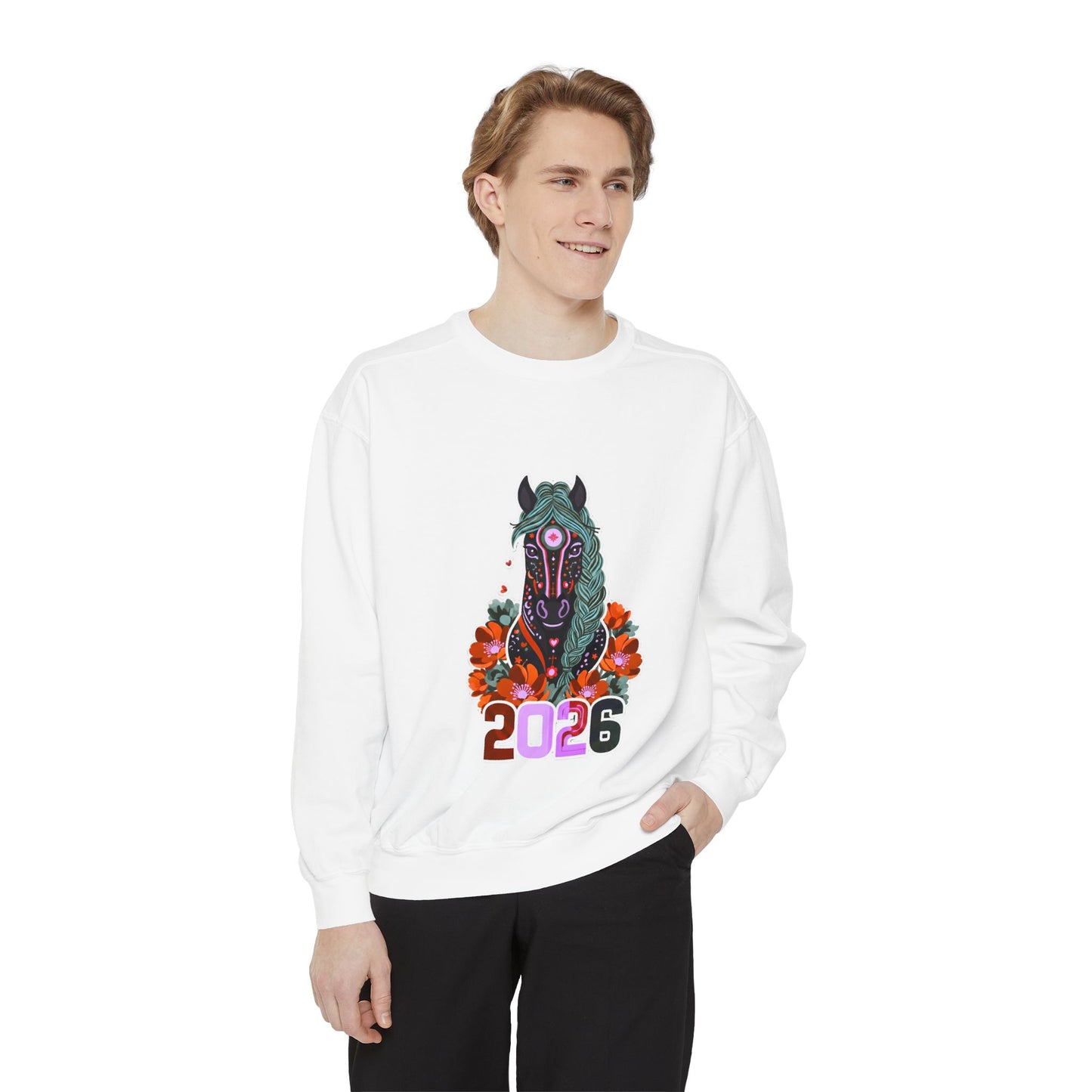 'Aura of the East' 2026 Lunar Horse Sweatshirt