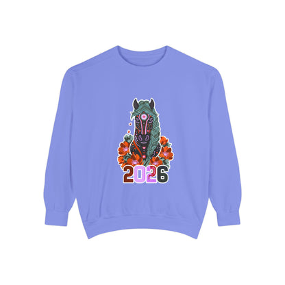 'Aura of the East' 2026 Lunar Horse Sweatshirt