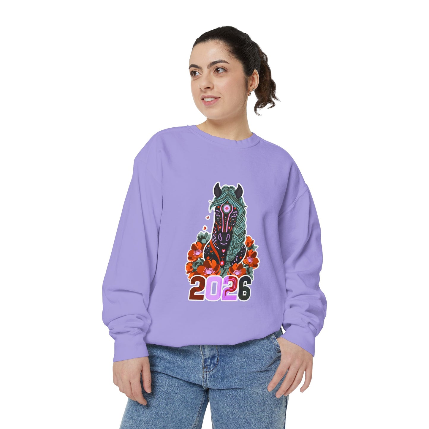 'Aura of the East' 2026 Lunar Horse Sweatshirt